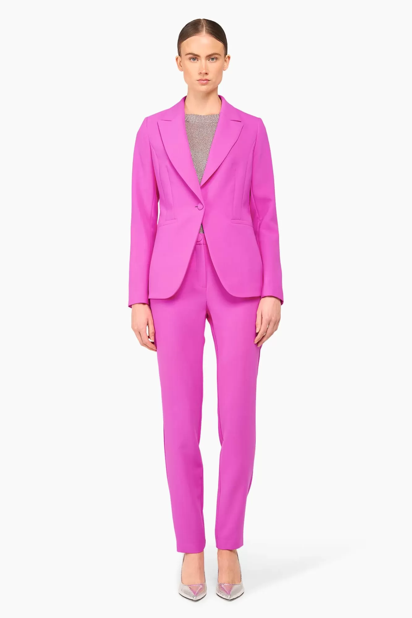 Clearance JANICE Blazer Dames Getailleerd Luke Roze