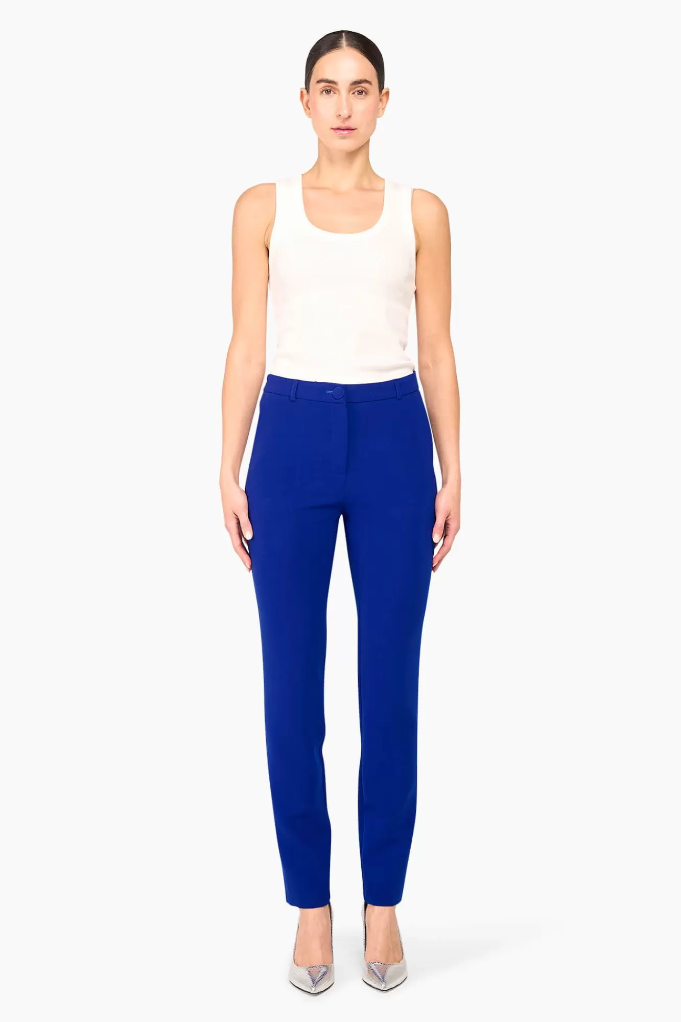 Best Sale JANICE Broek Dames Curtis Blauw