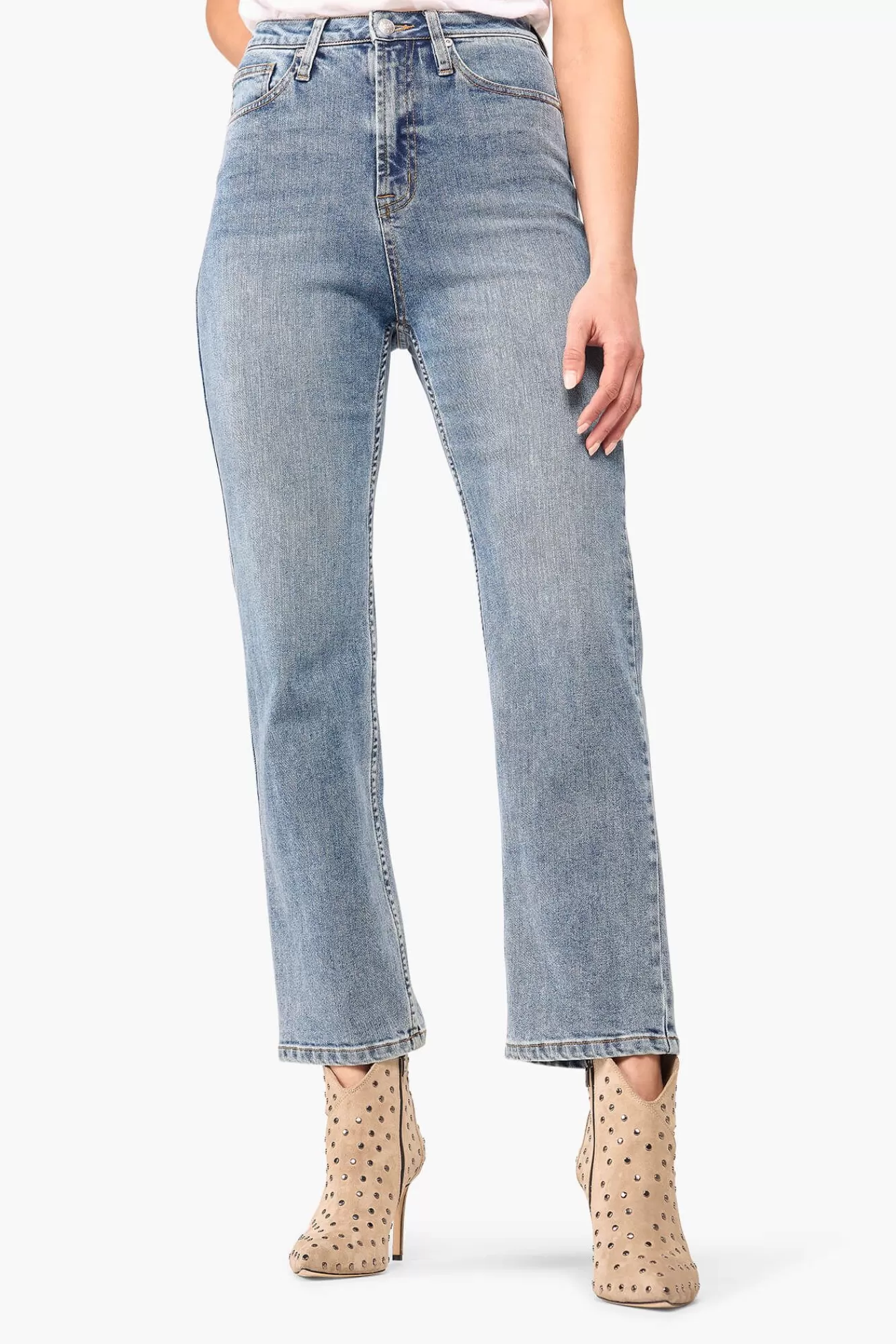 Outlet JANICE High Rise Boyfriend Jeans Morgan Blue 395