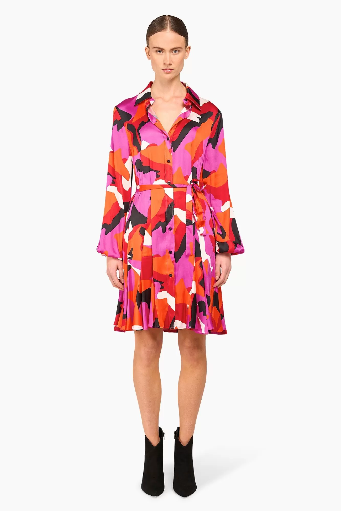 Hot JANICE Jurk Print Viscose Alex Multi