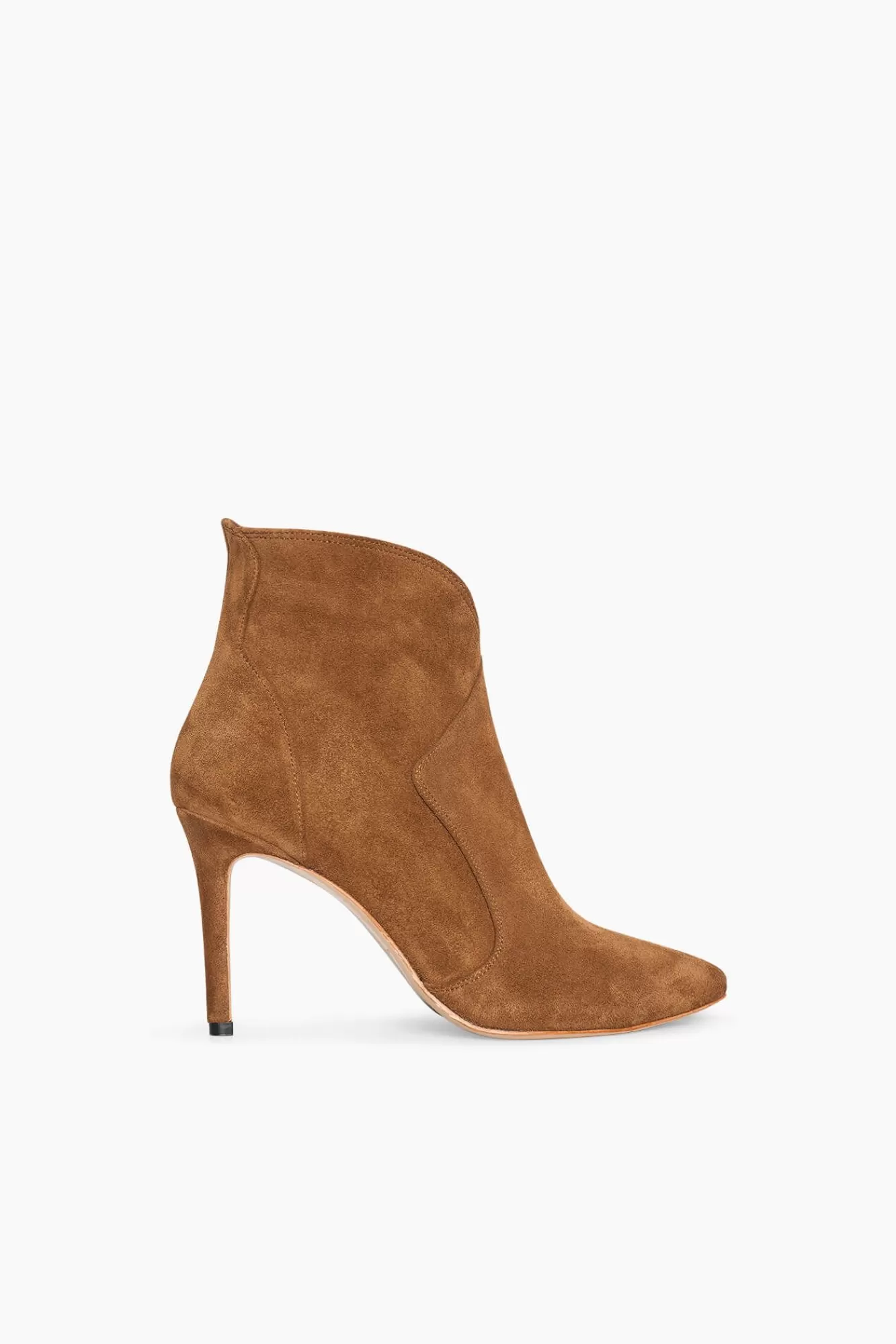 Shop JANICE Laarsjes Dames Suede Stewart Cognac