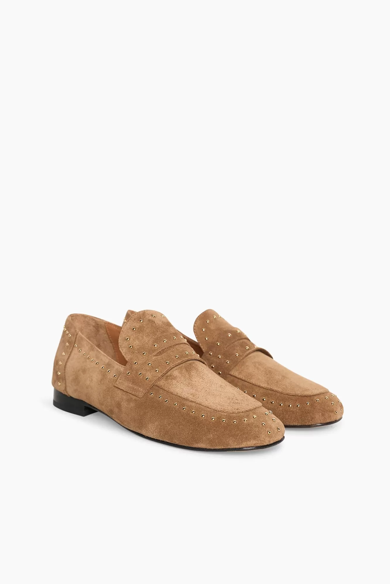 Hot JANICE Loafer Dames Suede Studs Burt Bruin