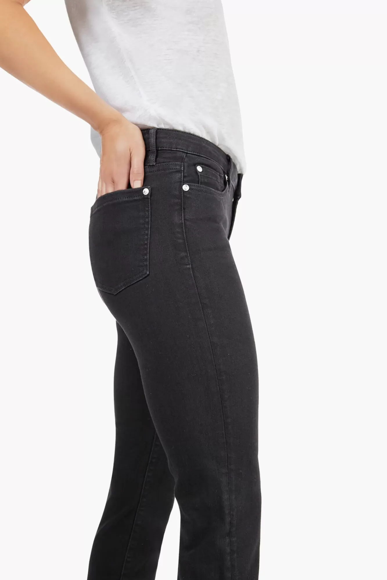 Discount JANICE Zwarte Mom Jeans Cooper Black 001